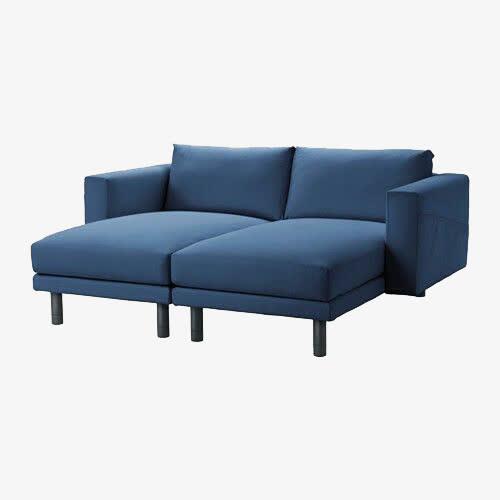 家具,沙发,创意沙发,家具沙发,舒适沙发,中蓝色,双人沙发,产品实物